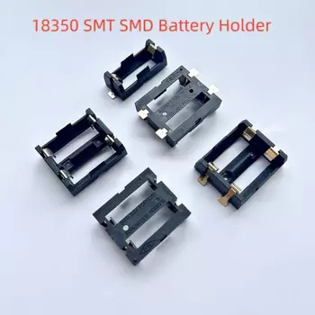 2 шт., 1/2x18350 SMD SMT коробка для хранения аккумуляторов