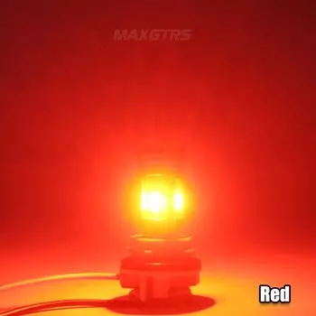 2 шт. 2500LM высокой мощности T20 W21/5W 7443 Автомобильная светодиодная лампа тормоза Canbus 1157 P21/5W BAY15D Светодиодная лампа с автоматическим DRL заднего хода 12 В