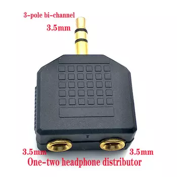 2 шт. 2,5 мм/3,5 мм аудио адаптер для гарнитуры наушники 3,5 мм гнездо к гнезду стерео адаптер разъем аудио удлинительный кабель