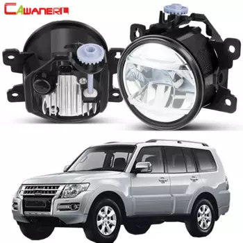 2 шт., 30 Вт, 4000 лм, светодиодные противотуманные фары в сборе для Mitsubishi Pajero IV V8_W V9_W 2007-2012, обновленный передний бампер автомобиля, противотуманные фары дальнего света
