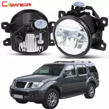 2 шт., 30 Вт, обновленная противотуманная фара в сборе для Nissan Pathfinder R51 2005-2012, передний бампер автомобиля, светодиодная противотуманная фара дальнего света H11 4000LM