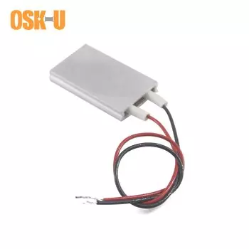 2 шт. 35x20x5 мм PTC нагревательный элемент 5 В 40 градусов Цельсия элемент водонагревателя мощность 2-5 Вт PTC термостатическая нагревательная пластина