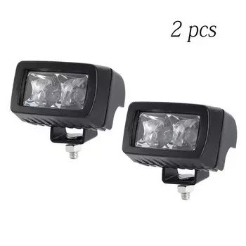 2 шт., 3 дюйма, 20 Вт, водонепроницаемая фотовспышка, 12 В, 24 В, 6500K, портативные прожекторы для мотоцикла, внедорожника