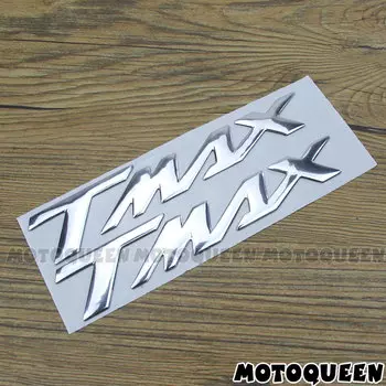 2 шт. 3D эмблема на бак мотоцикла, этикетка, значок, наклейки, наклейки для TMAX T-MAX 500 530 560 TMAX500 TMAX530 TMAX560