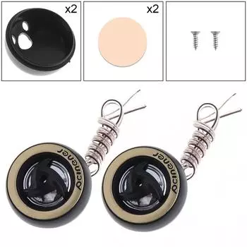 2 шт., 450 Вт, автомобильный звуковой сигнал, купольный твитер, аудио громкоговоритель, автомобильный стерео динамик с высокими частотами для автомобилей