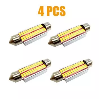 2 шт./4 шт. Festoon C5W светодиодная лампа Canbus без ошибок для VW Volkswagen Passat B6 B5 CC Golf 4 5 7 Polo Tiguan Touran без ошибок