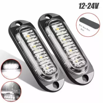 2 шт. 4 светодиода 12 В-24 В Боковой габаритный фонарь Габаритная лампа Указатель поворота Автомобиль Грузовик Прицеп Грузовик Караван Автобус RV Van