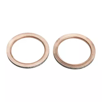 2 шт. 55*42*3,5 мм прокладка выхлопной трубы для Yamaha XV1900 Roadliner Stratoliner 06-14 XV700 Virago 84-87 XV19 08-18 20-21