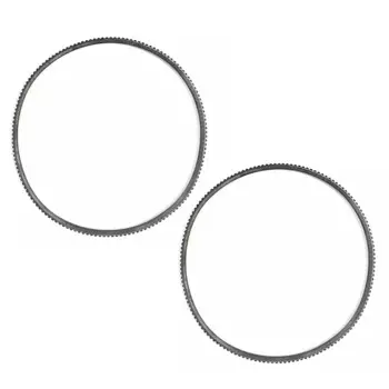 2 шт. 5M375 ремень токарного станка, эластичный бесшумный сменный ремень токарного станка для большинства диаметров 38 мм, металлический мини-двигатель токарного станка, аксессуары для электроинструментов