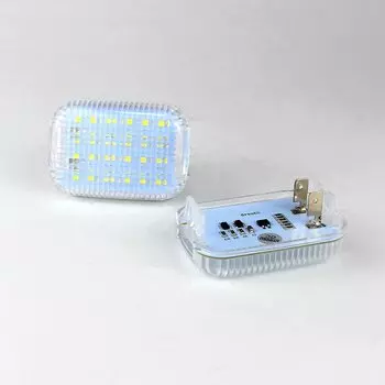 2 шт. 6000K светодиодный внутренний купольный светильник для Ford Transit 150/250/350/350 HD Van 2015-2024 для Transit Connect 2014-2023 для E-Transit