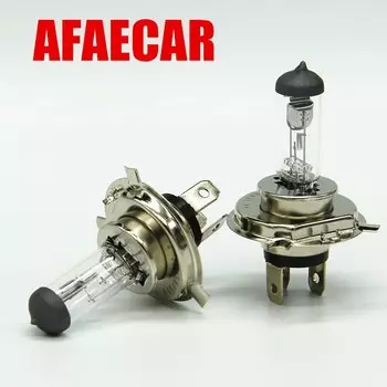 2 шт. 60W/55W 12V белый 4300k, автомобильные галогенные светильник лампы основного хода шарообразные, H4 светильник