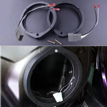 2 шт. 6,5 "/6,75" 165 мм адаптер динамика и жгут проводов Подходит для Honda Civic Accord Crosstour CR-Z