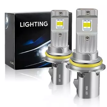 2 шт. 9004 HB1 Canbus светодиодные фары 9007 HB5 9008 H13 Hi/Lo Beam светодиодные автомобильные фары 30000LM супер яркие 6000K белые противотуманные фары