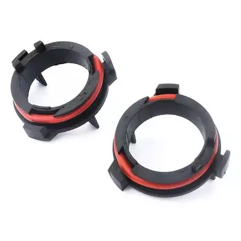 2 шт. адаптер держателя лампы для светодиодной фары H7 для OPEL Astra G Honda CR-V Mazda H7 светодиодный фиксатор фары