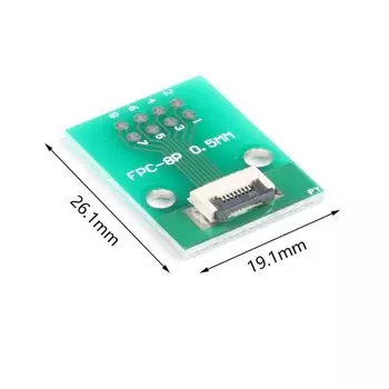 2 шт. адаптер платы FPC/FFC Your Cee 0,5-2,54 мм 6/8/10/12/20/24/26/30/34/40P
