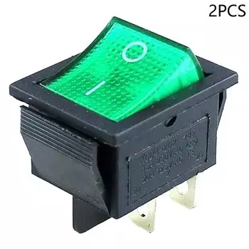 2 шт., электрическое светильник KCD4, 16 А, 250 В