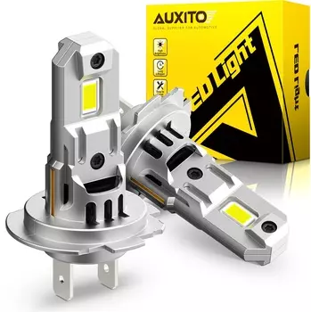 2 шт. AUXITO H7 светодиодная лампа Canbus для Renault Zoe Megan 4 Senic 3 Renault3 Clio 4 Pilot Master 3 Koleos 1 Turbo автомобильные фары 12 В