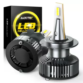 2 шт. AUXITO Y13 H7 LED 6500K Белый 16000LM 80W Canbus Turbo LED H4 H8 H11 9005 9006 9012 HIR2 H13 HB3 HB4 Фара Фара 12 В