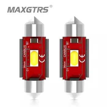 2 шт., автомобильная лампа C5W, 31 мм, 36 мм, 41 мм, C10W