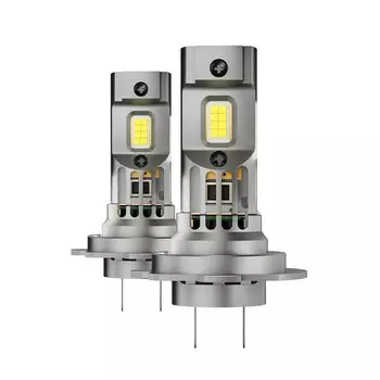 2 шт. Автомобильная лампа H7 H1 H3 Светодиодная лампа для фар Mini Turbo LED дальнего ближнего света 120 Вт для автомобильных фар Автомобильная фара H7 12 В 6500 К Белый
