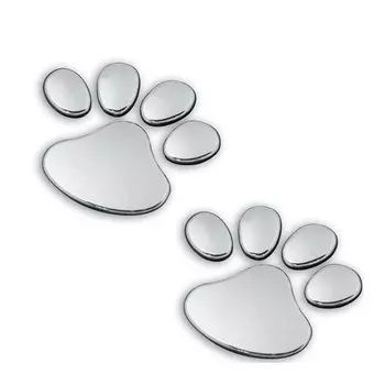2 шт. автомобильная наклейка лапа 3D животное собака кошка след наклейка автомобиль ПВХ наклейка крутой дизайн автомобильная наклейка авто аксессуары