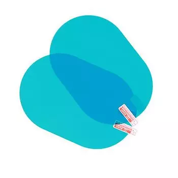 2 шт. автомобильная непромокаемая прозрачная пленка для зеркала заднего вида, защитная противотуманная пленка для Renault Clio 4 Peugeot 207 Kia Sportage 2022 Kia Stonic