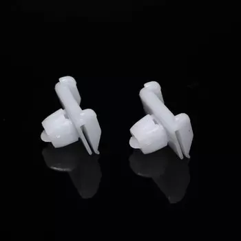 2 шт., автомобильная подставка для защиты двери Toyota Alphard Prado Previa Lexus Автомобильные пластиковые крепежные материалы для Toyota Alphard Prado Previa Lexus, защелкивающиеся зажимы для нижней юбки