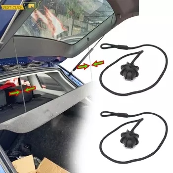 2 шт., автомобильная полка для посылок, шнур, ремешок для крышки Tonneau для VW Golf MK5 MK6 Rabbit R R32 R20 GTI Hatch, багажник багажника 1K 6863447 A