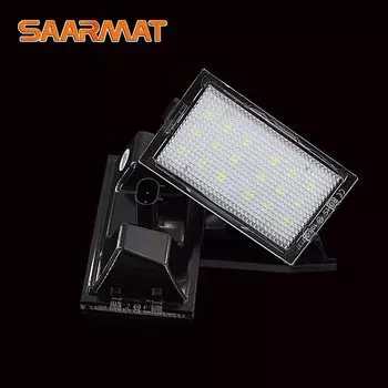 2 шт. Автомобильная светодиодная лампа освещения номерного знака для Land Rover Discovery Series 3 LR3 4 LR4 Freelander 2 LR2 Range Rover Sport Car