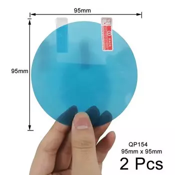 2 шт. автомобильная защитная пленка для зеркала заднего вида, противотуманная, прозрачная, непромокаемая, защитная, мягкая пленка для зеркала заднего вида, автоаксессуары