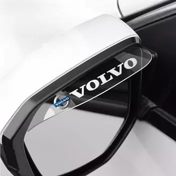 2 шт. автомобильное боковое зеркало заднего вида, козырек от дождя, козырек от дождя, козырек от дождя для Volvo XC90 V90 V60 XC60 V40 S80 S60 S90 C40 XC40