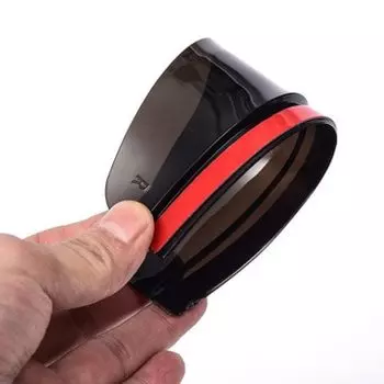 2 шт. автомобильное зеркало заднего вида, козырек для бровей, боковой козырек из углеродного волокна для хромированного стиля Rav 4 2022, аксессуары 500 Abarth Ford Ranger