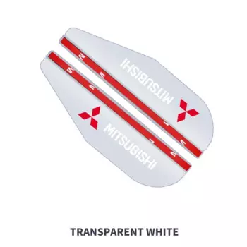 2 шт. автомобильное зеркало заднего вида дождь наклейка для бровей для Mitsubishi логотип ASX Outlander Lancer Pajero Eclipse Galant Mirage аксессуары