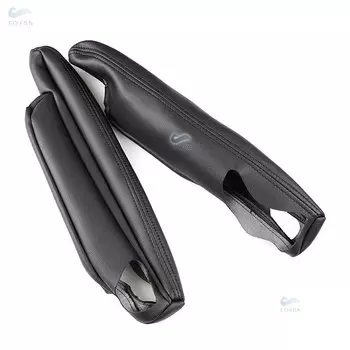 2 шт. автомобильные аксессуары, подлокотник для сиденья со стороны водителя и пассажира, кожаная накладка для Land Rover Freelander 2 2007-2015