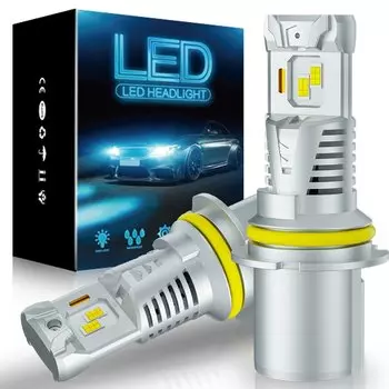 2 шт., автомобильные фары головного света 9007 HB5 H13 9008 9004 HB1 6500K