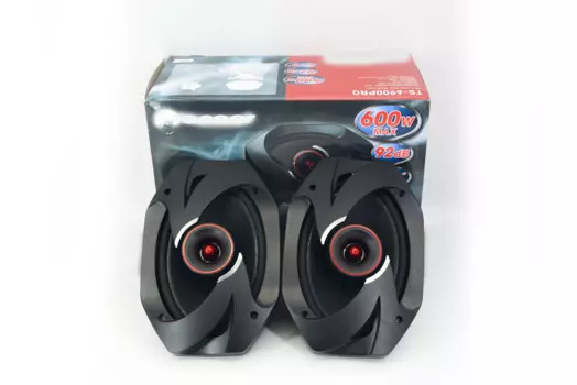 2 шт., автомобильные коаксиальные Hi-Fi колонки, 6 Х9 дюймов, 12 В, 600 Вт