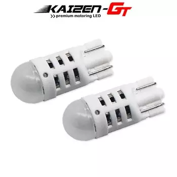 2 шт., автомобильные лампочки W5W T10 168 194 1-SMD для внутреннего освещения, парковочной лампы, номерного знака, фонаря поворота