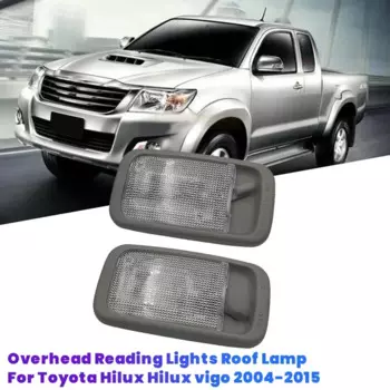 2 шт. автомобильные лампы для чтения, консольная лампа на крыше для Toyota Hilux Hilux Vigo 2004-2015, купольная лампа для карт, консольная лампа для карт