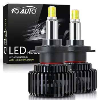 2 шт., автомобильные лампы H1 H7 H8 H11 HB3 360 HB4 9005 9006 6000K 4300K 9012 лм Hir2