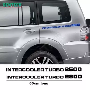 2 шт., автомобильные наклейки для кузова Mitsubishi Pajero V20 V60 V80 Shogun Montero