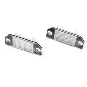2 шт., автомобильные номерные знаки для Ford C-Max 2003-2020 Focus 2 Ford Focus MK2 2003-2008, автомобильные лампы, автомобильные аксессуары