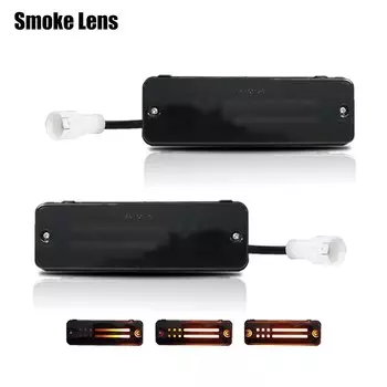 2 шт. автомобильные передние янтарные указатели поворота в сборе для Toyota 4Runner 1984-1989 годов и Toyota Pickup белые DRL/парковочные огни