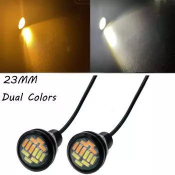 2 шт., Автомобильные светодиодные дневные ходовые огни «Орлиный глаз»