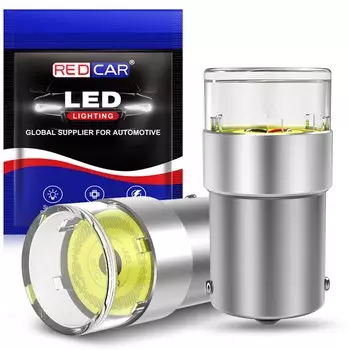 2 шт., Автомобильные светодиодные лампы 1156 BA15S P21W 1157 P21/5W BAY15D BAU15S PY21W