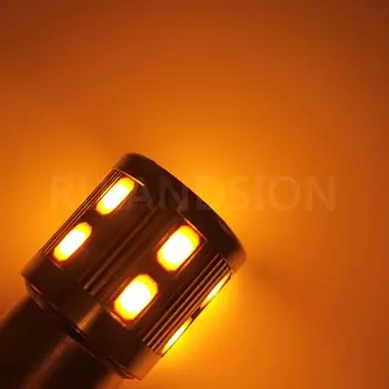 2 шт., Автомобильные светодиодные лампы 1156 P21W 382 AC 6 в 12 В 24 в 17 SMD 5630 6000 лм