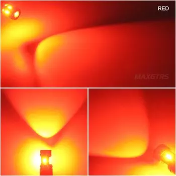 2 шт., Автомобильные светодиодные лампы 1156 лм T20 W21W 7440 BA15S P21W 7443 1157 W21/5W