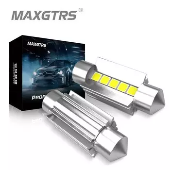 2 шт., Автомобильные светодиодные лампы C5W C10W 31/36/39/41 мм 12 В