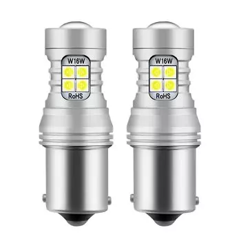 2 шт., Автомобильные светодиодные лампы Canbus P21W BA15S для Volvo C70 S40 S70 S80 V40 V70 S60 XC70 XC90 V50 C30 XC60 V60
