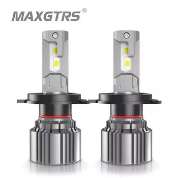 2 шт., Автомобильные светодиодные лампы H4 H7 H8 H11 9005 HB3 9006 HB4 7535 лм 70 Вт