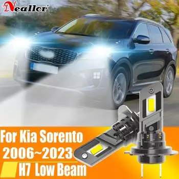 2 шт., Автомобильные светодиодные лампы H7 Canbus H18 6000K 12 В 55 Вт